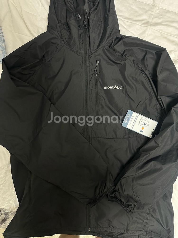 몽벨 윈드 블라스트 블랙 L사이즈 새상품 판매합니다--0