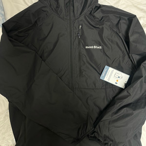 몽벨 윈드 블라스트 블랙 L사이즈 새상품 판매합니다