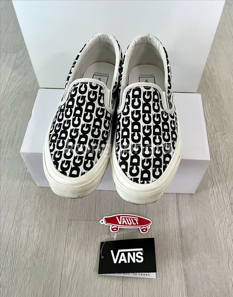 반스 볼트 슬립온 LX CDG 화이트 230--0