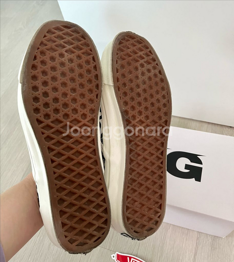 반스 볼트 슬립온 LX CDG 화이트 230--5