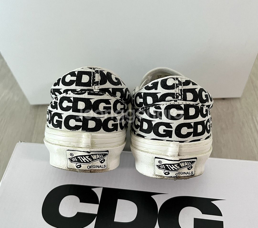 반스 볼트 슬립온 LX CDG 화이트 230--3