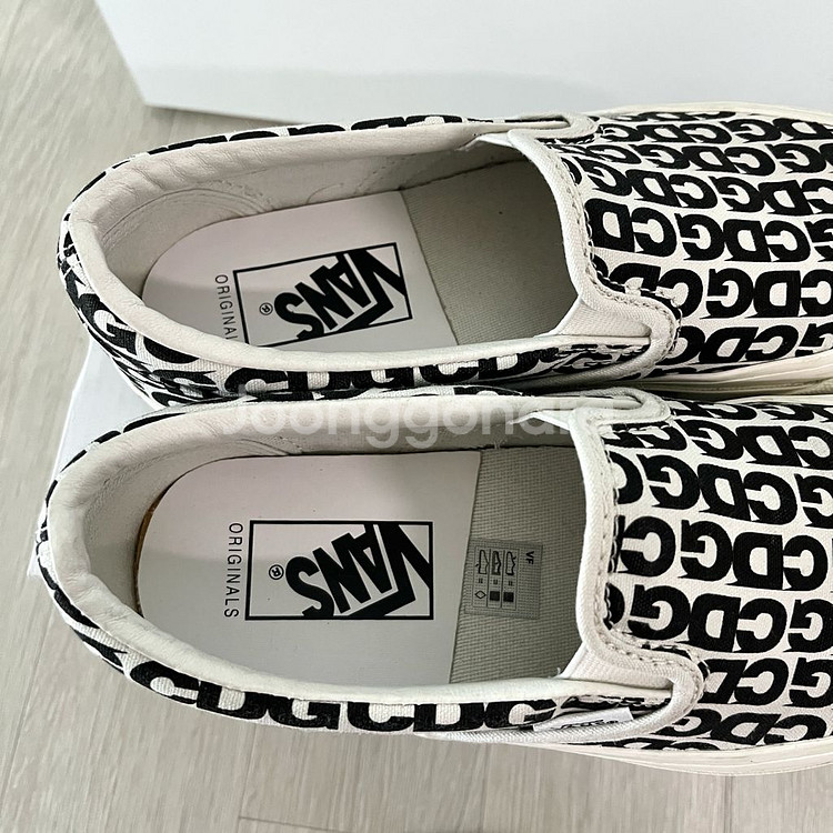 반스 볼트 슬립온 LX CDG 화이트 230--6