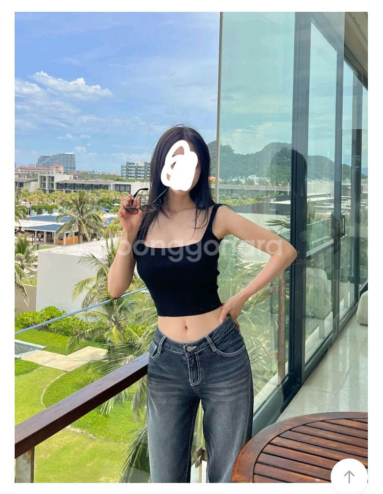 (공홈 단종 새상품) 카인다미 발레리나 니트 나시 (블랙,아이보리)--2