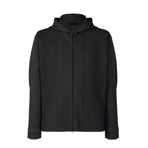 옴므플리세 후드집업 블랙 jl071