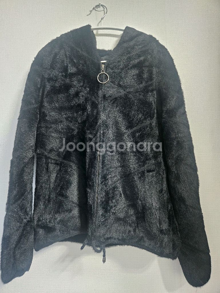 보니스팩스 퍼 후드 집업 자켓--0