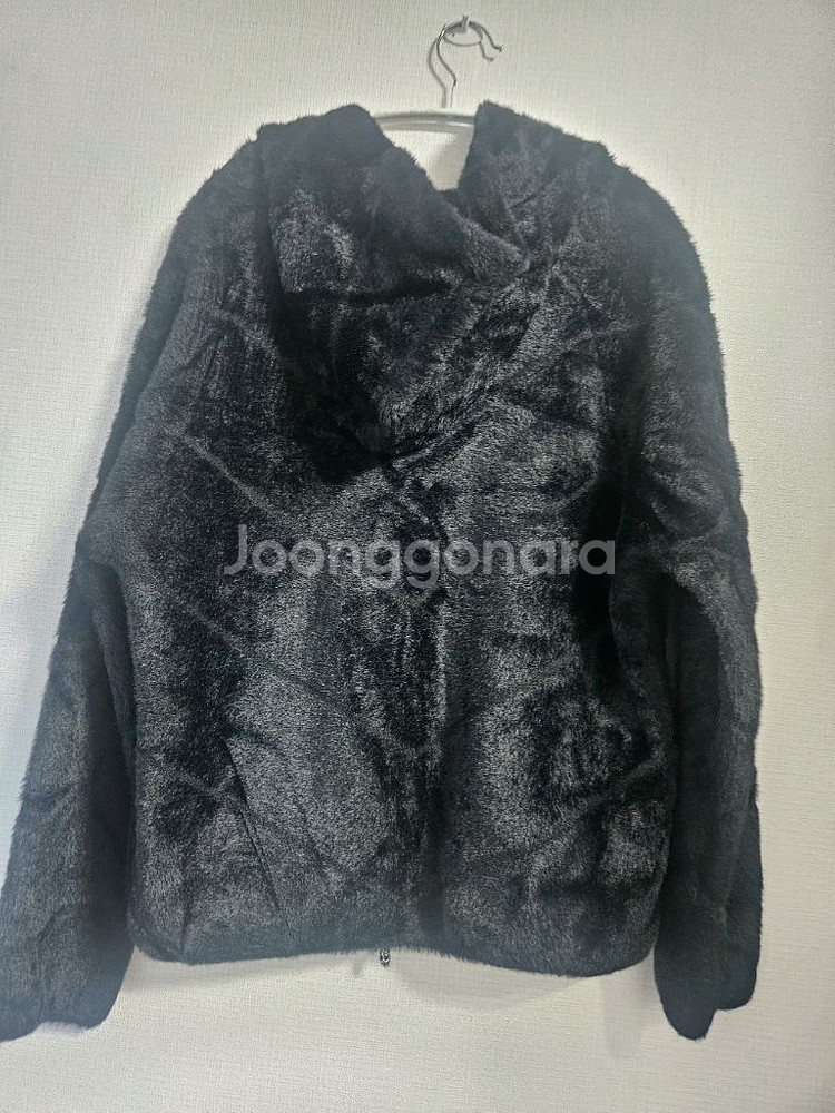 보니스팩스 퍼 후드 집업 자켓--1