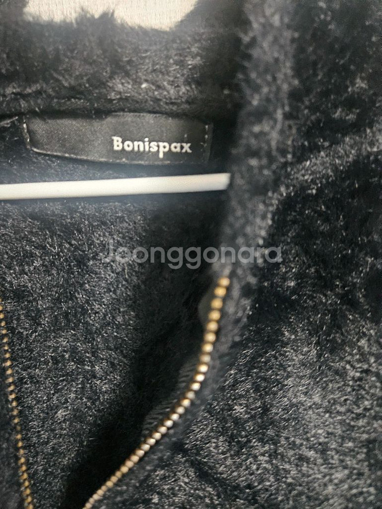 보니스팩스 퍼 후드 집업 자켓--2