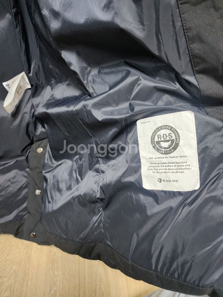 155사이즈 블랙야크 패딩점퍼--4