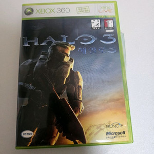 XBOX360 엑박360 헤일로3 한글판