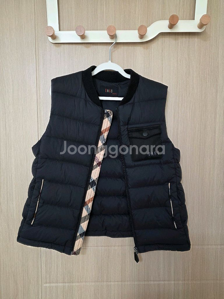 닥스 키즈 구스 패딩 조끼 130--2