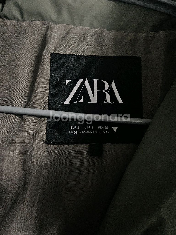 자라 후드 패딩 점퍼--2