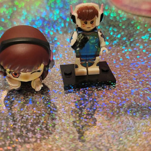 오버워치 디바 피규어 레고 OVERWATCH D.Va