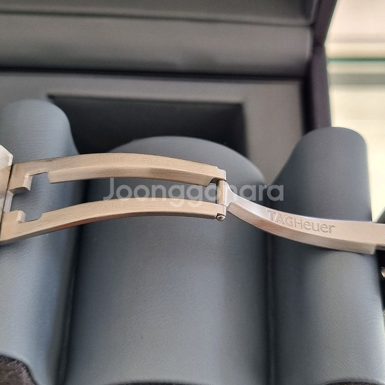 태그호이어 준신형 까레라 크로노그래프 41mm 검판--6