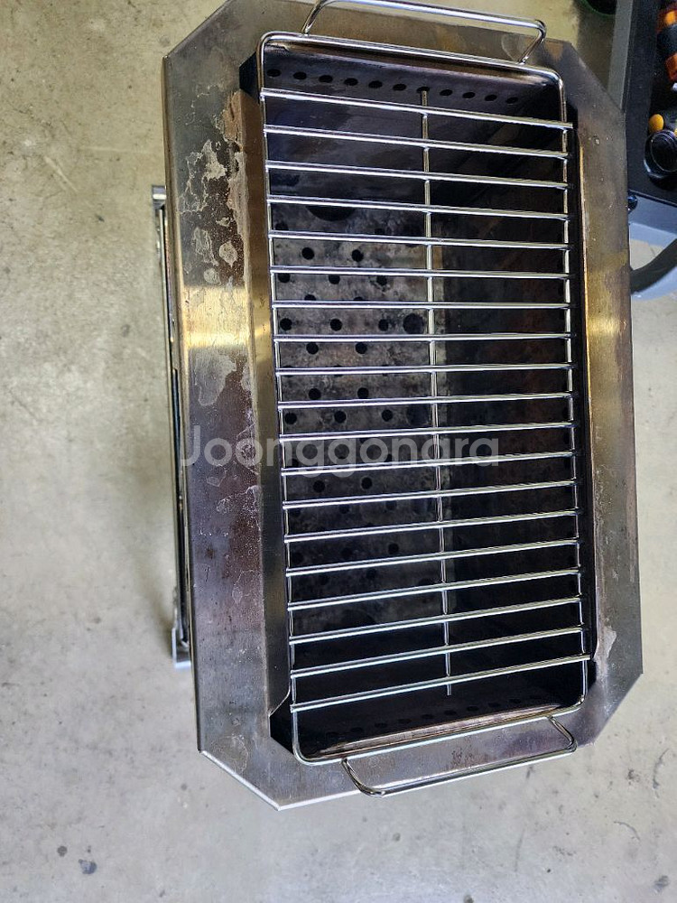 꾸버스 캠핑 불멍 화로대 XL 유리+벙커팩+매쉬세트--6