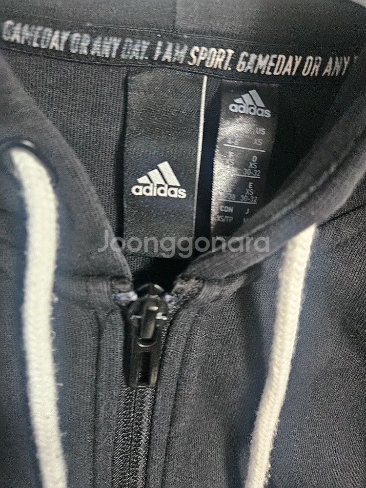 아디다스 후드 집업 XS--2