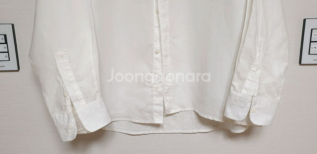 W&P HOUSE 남성 린넨셔츠 F 화이트--2