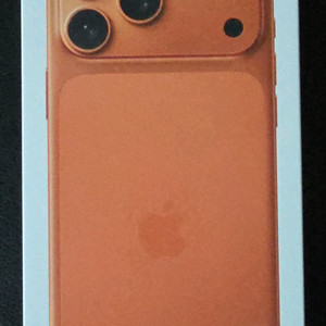 아이폰 17 프로맥스 256 오렌지 미개봉 새제품 자급제 팝니다.