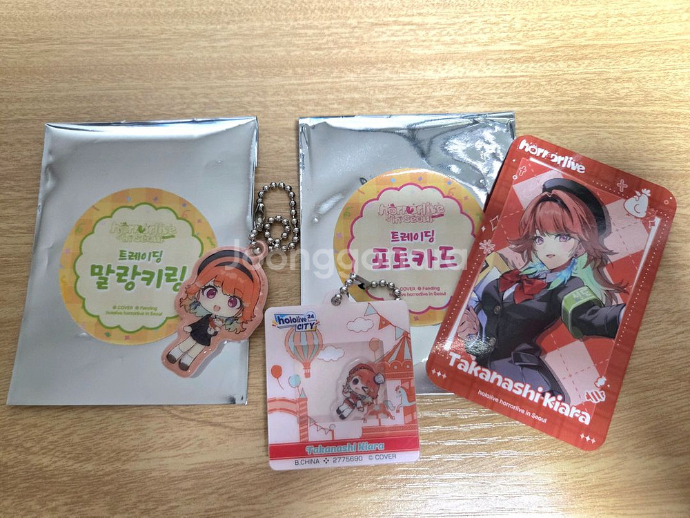 홀로라이브 타카나시 키아라 굿즈 일괄로 판매합니다--0