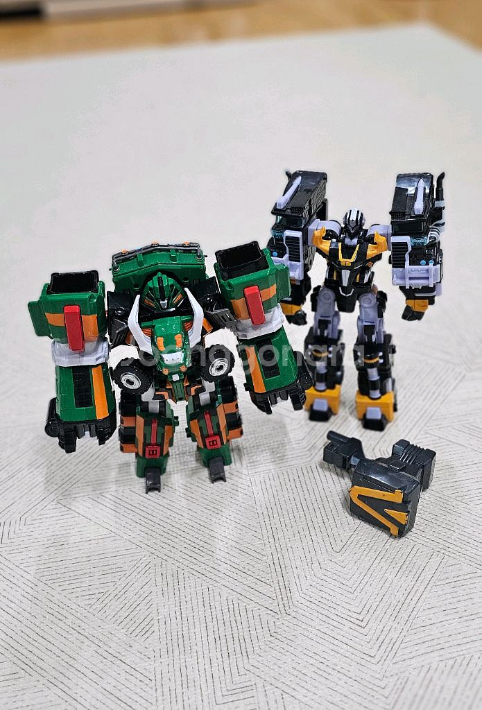 또봇V 트롤 & 빅트레일 변신 로봇--0