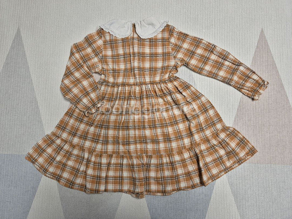 페리미츠 체크 원피스 120--1