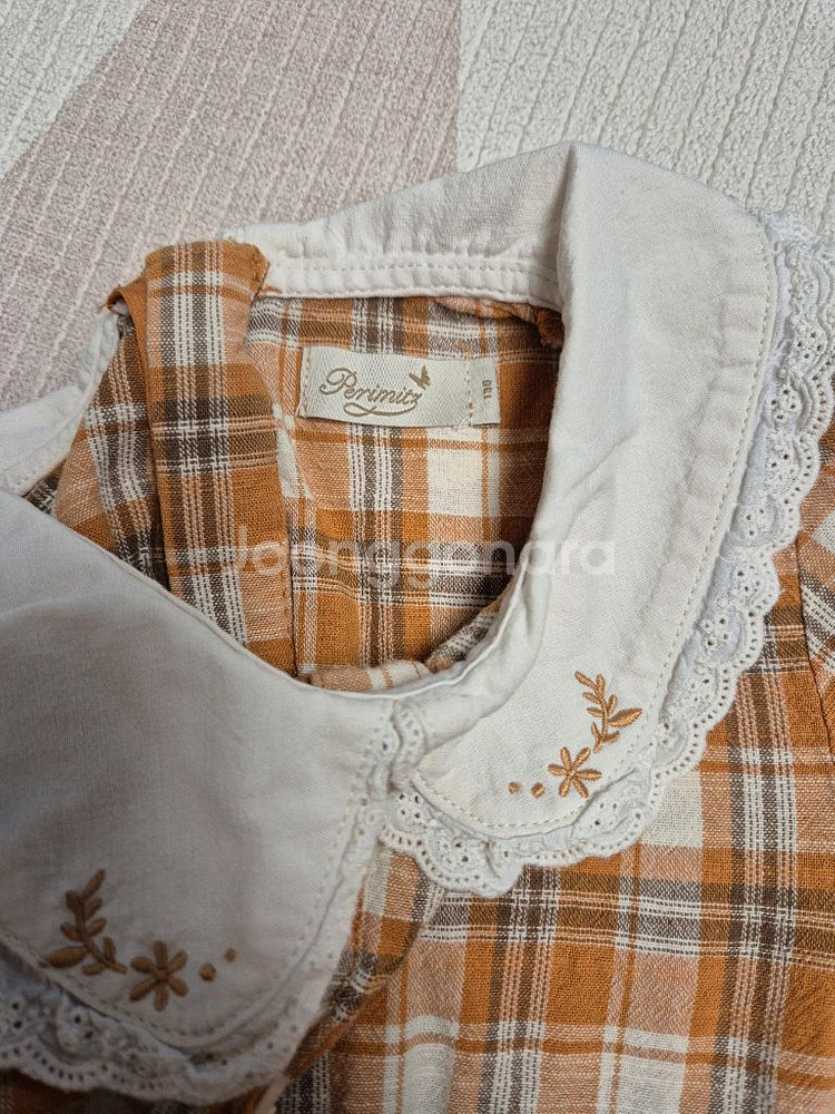 페리미츠 체크 원피스 120--3