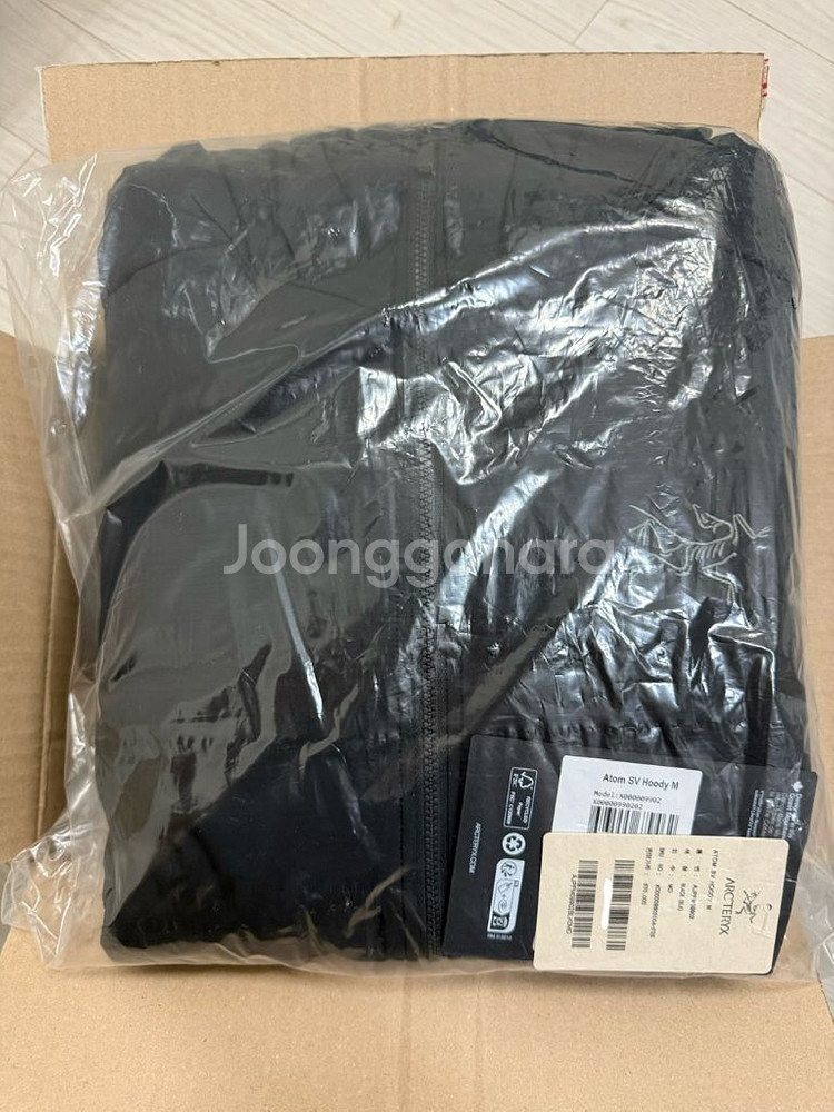 [새상품] 아크테릭스 아톰 SV 후디 M--0