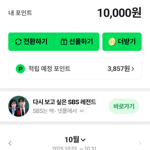 네이버페이 포인트 1만원 9000원