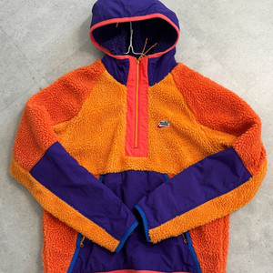 나이키 쉐르파 아노락 후드 양털 집업 M