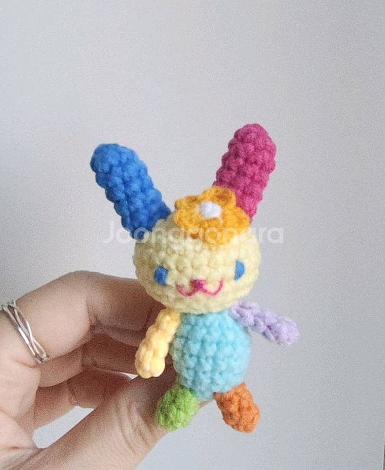 산리오 우사하나 키링--1