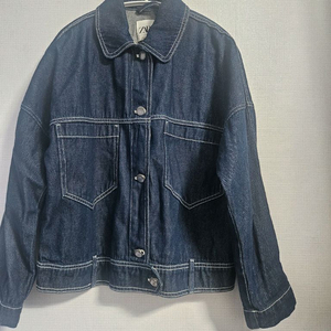 자라 데님 트러커 재킷