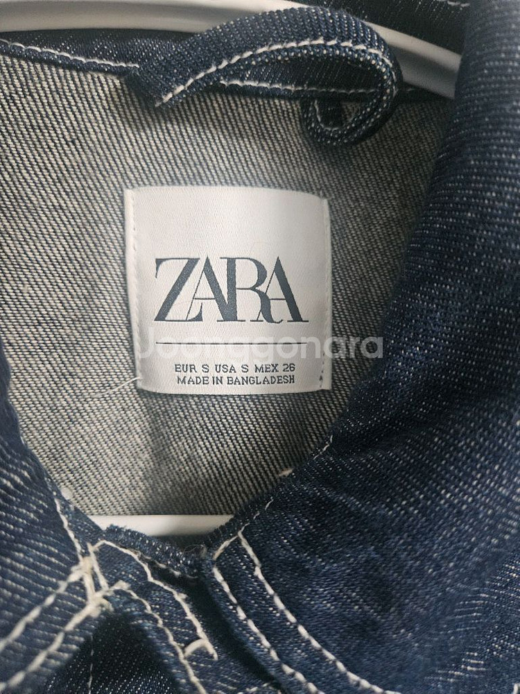 자라 데님 트러커 재킷--2