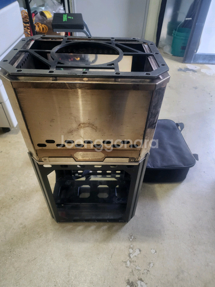 캠핑투게더 묠니르 화로대 세트 팝니다. 상태 A급--4