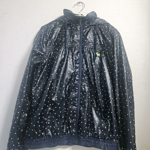 아디다스 여성 폴카도트 바람막이 자켓