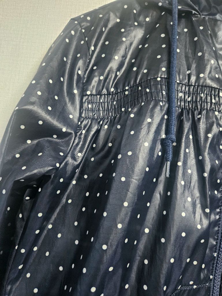 아디다스 여성 폴카도트 바람막이 자켓--4