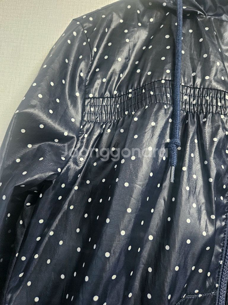 아디다스 여성 폴카도트 바람막이 자켓--4