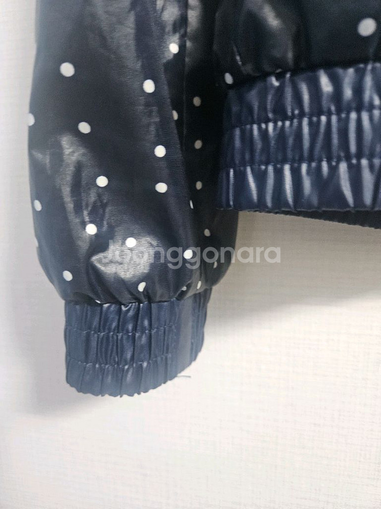 아디다스 여성 폴카도트 바람막이 자켓--5