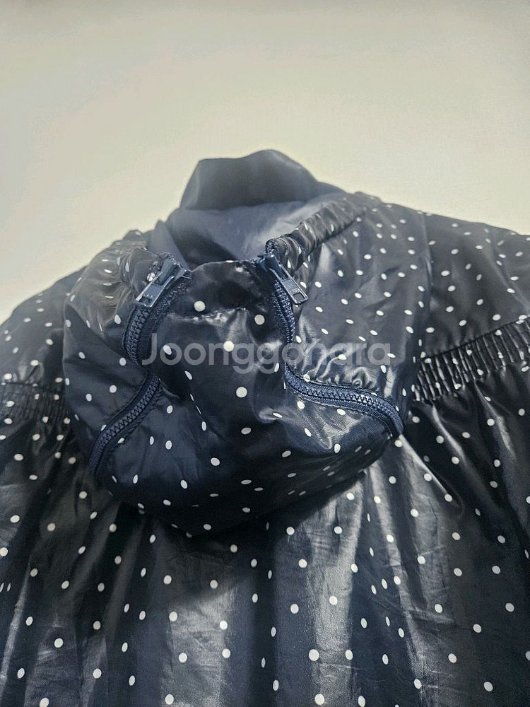 아디다스 여성 폴카도트 바람막이 자켓--8