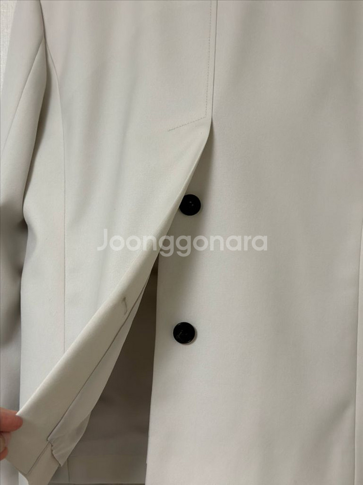 구호플러스 시그니처 자켓 베이지 S사이즈--2