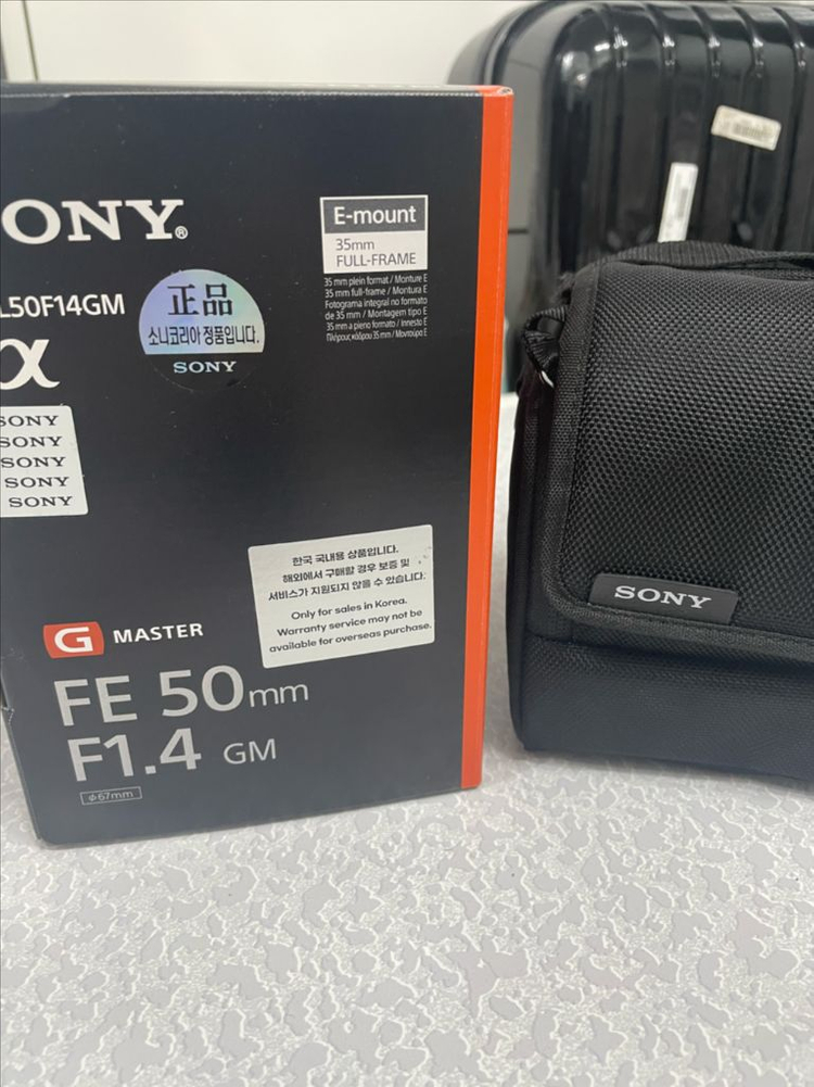소니 FE 50mm F1.4 GM 렌즈 (민트급 / 박스풀 모든 구성품 포함) 팝니다!--0