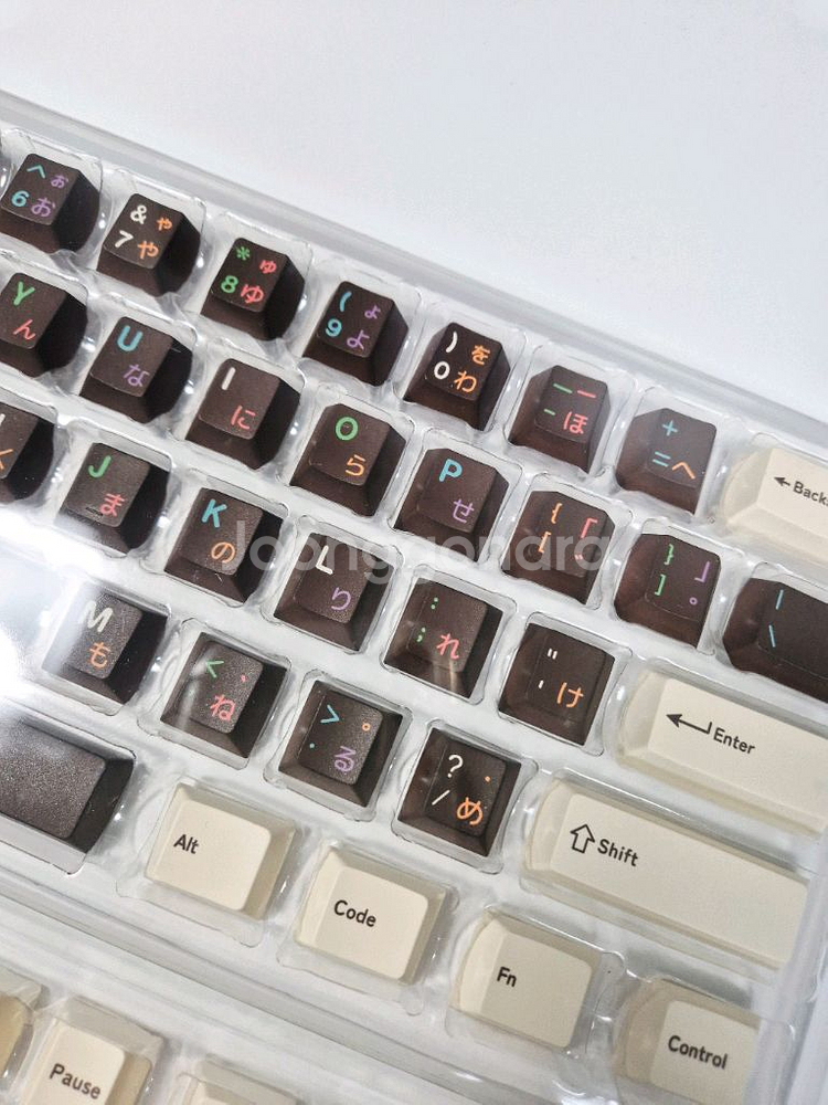 일당오 도넛 PBT 키보드 키캡 + 포인트 키캡 4종--3