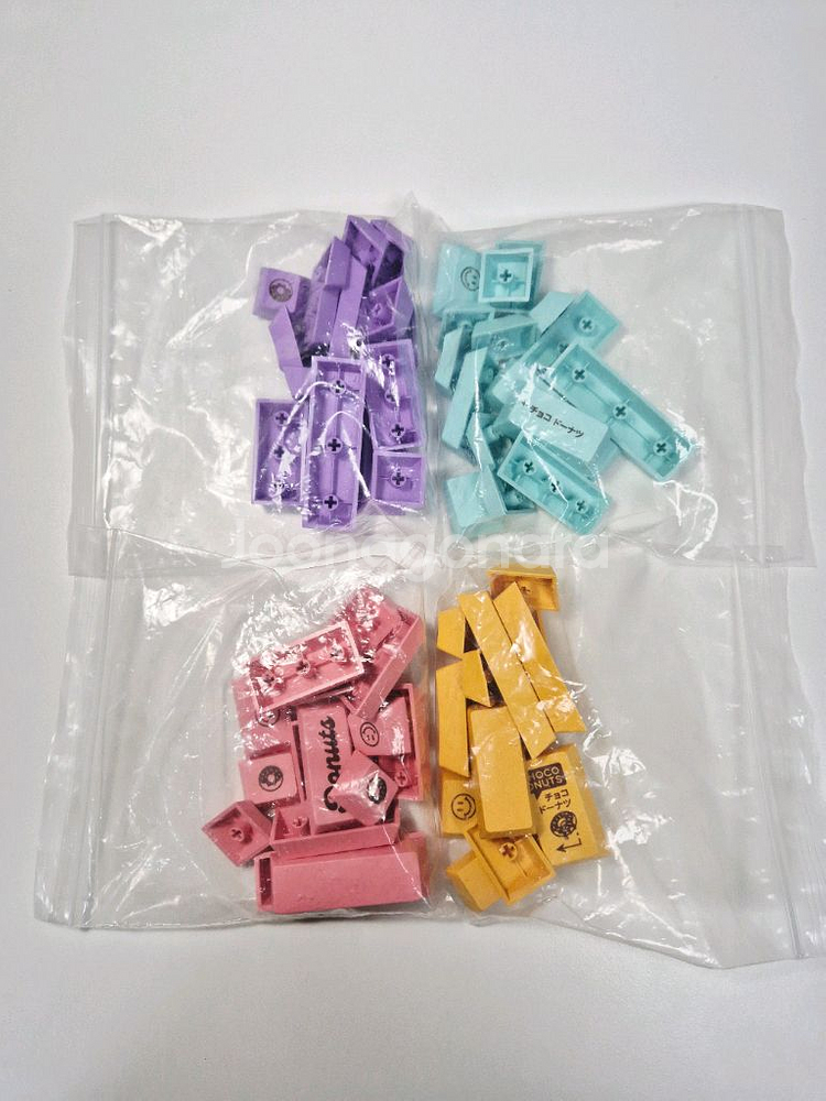 일당오 도넛 PBT 키보드 키캡 + 포인트 키캡 4종--7