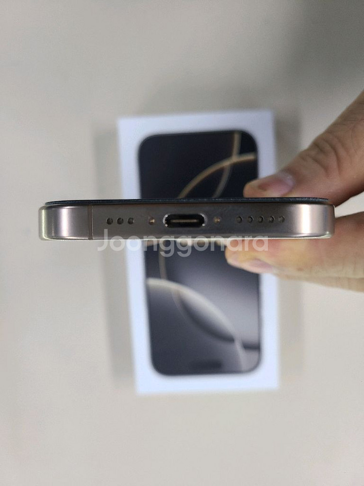 아이폰16프로 256G 밧데리93프로 무기스 상태최상 ^^--4