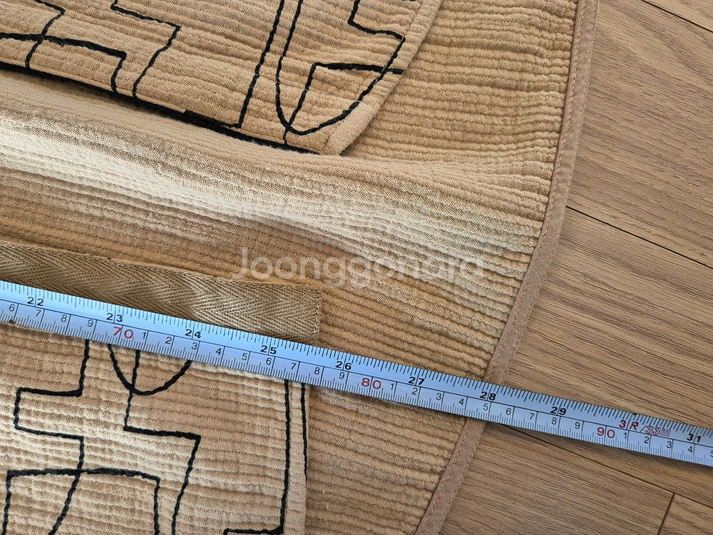 리미떼두두 러플 롱 셔츠 원피스 가디건--7