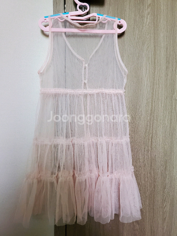 레이어드 레이스 원피스 일괄 120 130 140--1