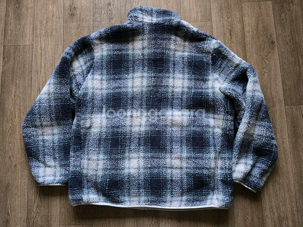 탑텐 에코 플러피플리스 체크 3XL 새제품 팝니다--3