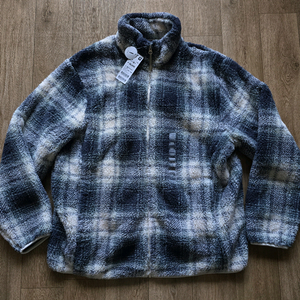 탑텐 에코 플러피플리스 체크 3XL 새제품 팝니다