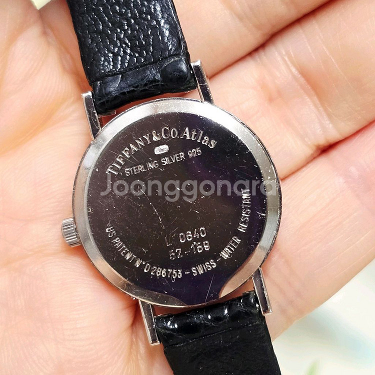 티파니아틀라스시계 925실버시계 정품 여성용--5