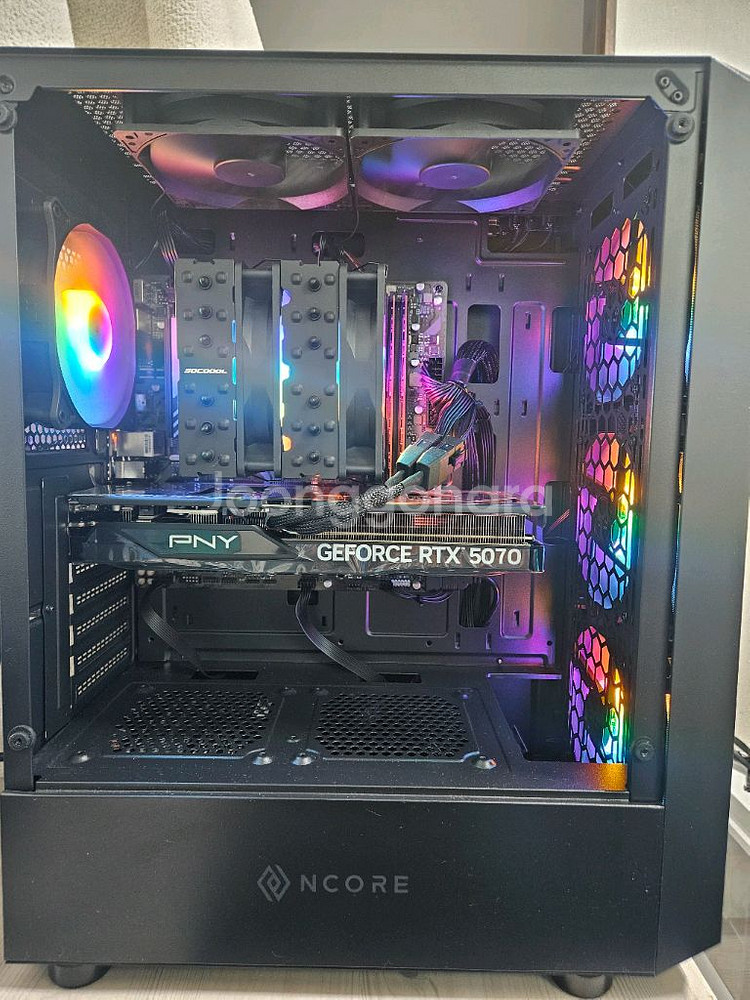 (급처)라이젠7600 램32G 1테라 5070 12GB--3