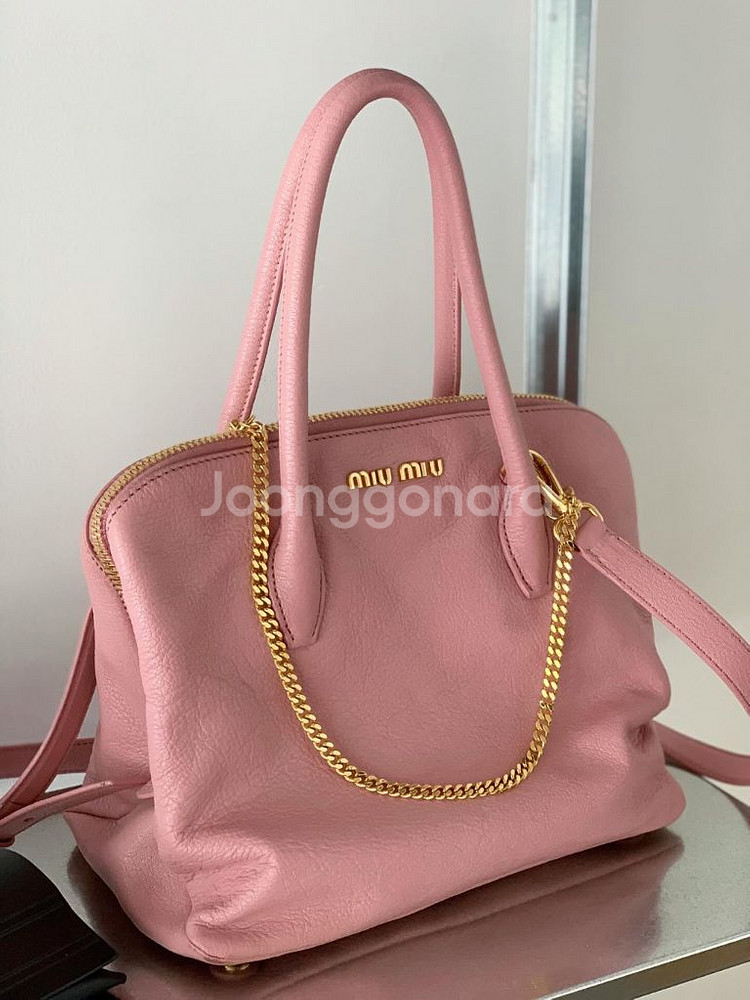 정품 미우미우 투웨이 토트백--0