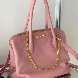 정품 미우미우 투웨이 토트백